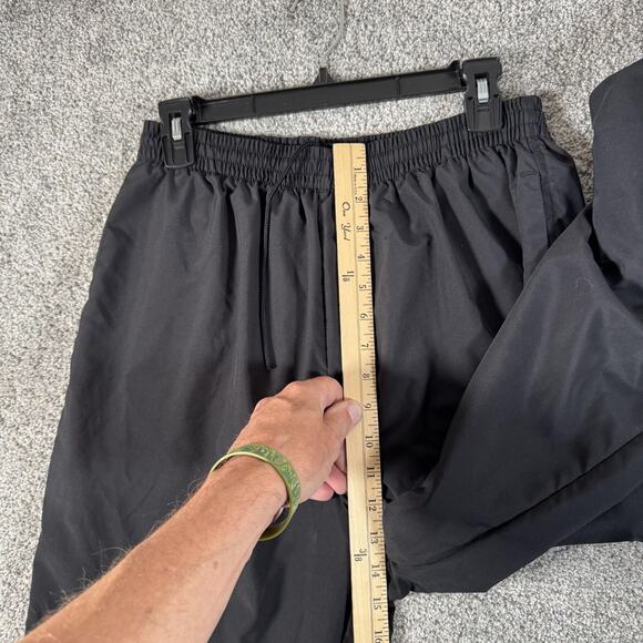 Vintage 90s Reebok Vector Track Pants M Zip Ankle Elastic Cuff Retro Sportswear - Picture 7 of 16
